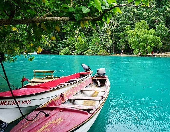 Visit Jamaica on Instagram: “The Blue Lagoon is the perfect destination for a truly magical day out @footstepsabroad_nl #visitjamaica”