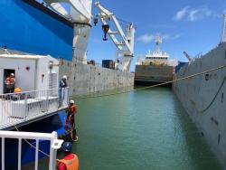 Incomplete Port Royal cruise port secures first ship call - Floating pier installation by September | Business | Jamaica Gleaner
